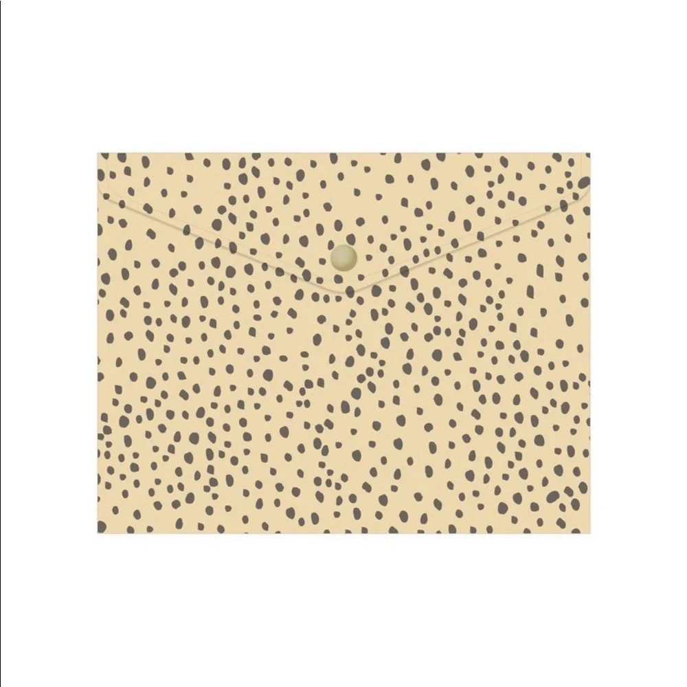 The Everygirl 3pack Assorted Poly Folders/Envelopes
